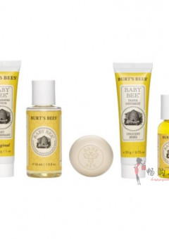 英国伯特小蜜蜂BURT'S BEES新生儿洗护套装