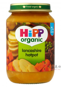 英国HIPP喜宝有机兰卡郡罐焖土豆烧肉泥