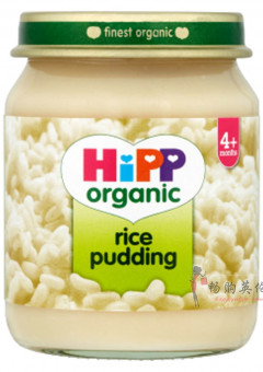 英国HIPP喜宝有机大米布丁泥 4个月
