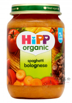 英国HIPP喜宝有机蔬菜番茄肉酱泥