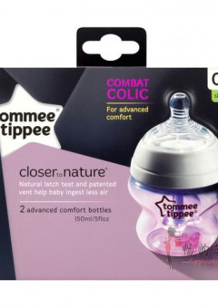 TOMMEE TIPPEE® CLOSER TO NATURE® ADVANCED COMFORT BOTTLES